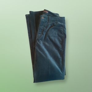 Velveteen Straight Leg Pant